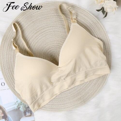 Pregnancy Clothes Seamless Maternity Bra Nursing Breastfeeding Bras Pregnant Women Breast Sleep Underwear for Feeding Nursing