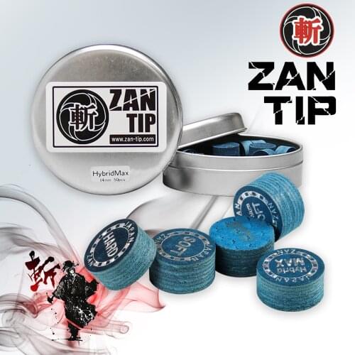 Original Japanese ZAN Super ZAN Tip 14mm Tip 9 Layers High Quality Pool Cue Billiard Cues Tip Professional Billiard Accessories