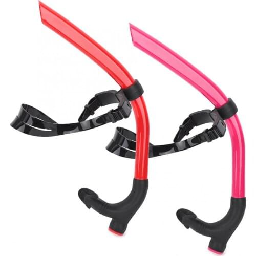 Front Snorkel Breathing Tube Detachable Swimming Scuba Snorkeling Diving Training Snorkel Freestyle Breaststroke