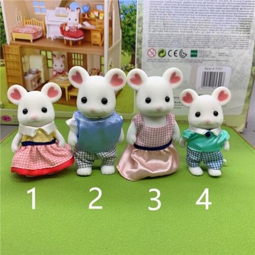 Geniune Sylvanian Doll Figures Families without package