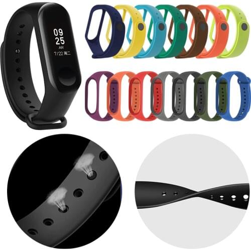 Bracelet for Xiaomi Mi Band 5 4 3 Sport Strap watch Silicone wrist strap For xiaomi mi band 3 4 5 bracelet Miband 4 3 5 Strap