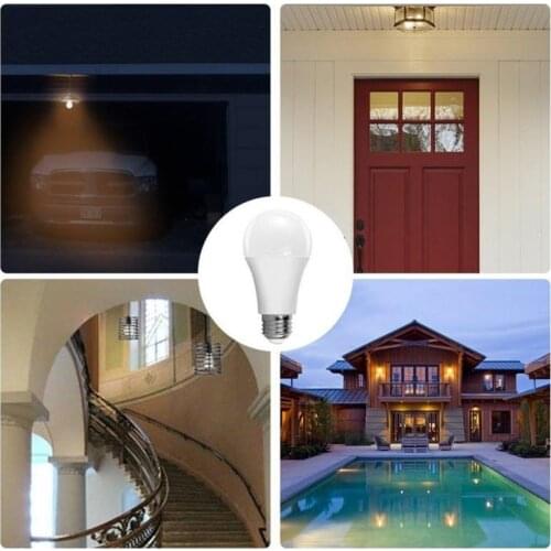 LED White Motion Sensor Bulb E27 Sensitive Lights Automatic ON/OFF White Radar Energy Saving Multifunction Household Lighting