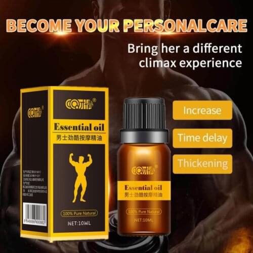 Adult Penis Enlargement Oil Natural Plant Extracts Sex Delay Lubricant Health Care Men Increase Big Dick Growth Thickening Oils