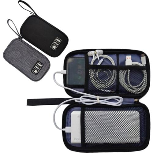 Charging treasure storage bag mobile phone data cable headset storage bag mobile power digital storage bag