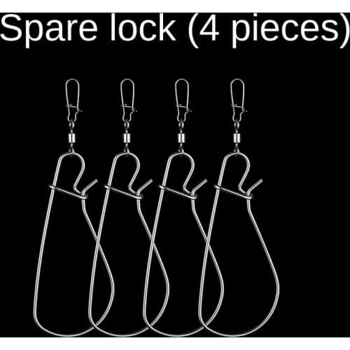 4PCS Spare Lock Clamp Fish Clamp Tool Set Saline Resistant Aluminum Clamp EVA Handle Forked Hook Remover