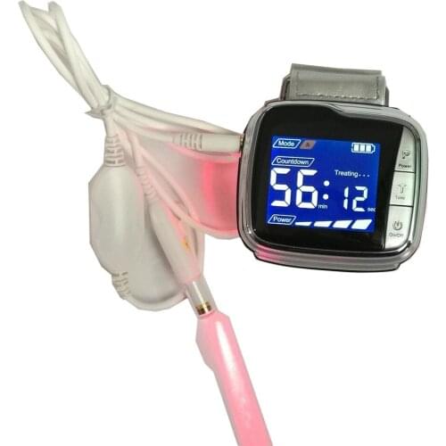 650nm diode Laser Therapy Watch LLLT for Diabetes Cholesterol Hypertension Cerebral Thrombosi Rhinitis Physiotherapy Instrument