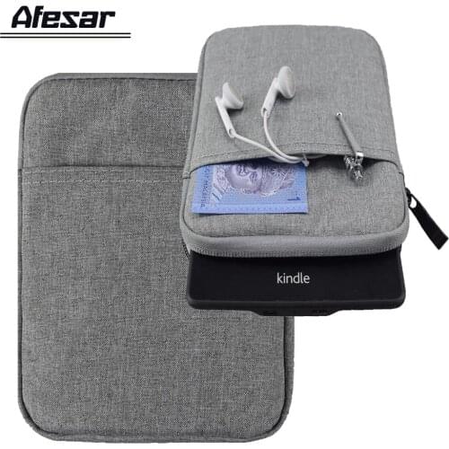 6 inch ebook cover case pouch for powerbank Digma all kindle dropshipping Onyx Boox boyue Touch iReader bag zipper soft material