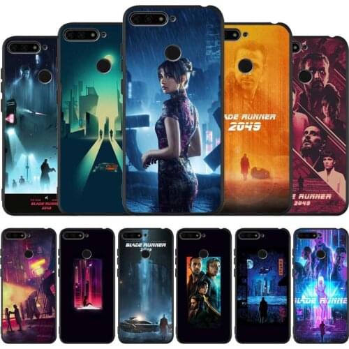 Blade Runner 2049 black Silicone Phone Case For honor 30 20 Pro 8 8X 9 10 20 Lite Mate 10 20 30 Lite Pro cover