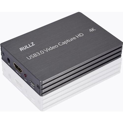 4K USB 3.0 Video Capture Card HDMI-compatible 1080P HD Video Recorder Grabber for PS4 Phone Game Recording Box PC Live Streaming