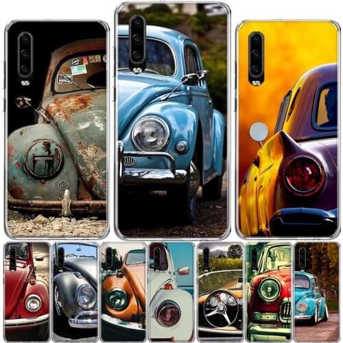 Classic Vintage Old Retro Car Phone Case For Huawei P40 P30 P20 P10 Mate 10 20 30 Lite Pro P Smart Z 2018 Plus 2019 Cover Shell