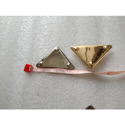 Metal Triangle bar in 5.6 cm -Silver /Gold - Supply Two choice