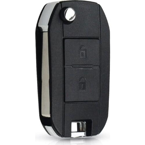 Modified Flip Remote Key Shell 2 Button HU83 for Citroen 5pcs/lot