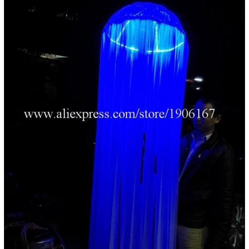2016 New LED Luminous Light Jellyfish For Ballet Dance Nightclub Stage Show Performance Props