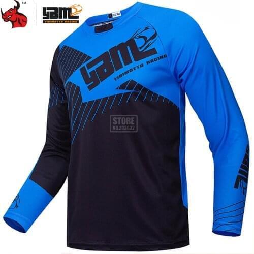 NEW Mens Downhill Jerseys Race Mountain Bike MTB Shirts Offroad DH Motorcycle Jersey Motocross Sportwear Breathable Clothing