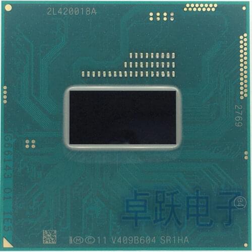 Original intel CPU Core processor I5-4200M SR1HA 2.5G 3M Cache I5 4200M 2.5G to 3.1G PGA946 for HM87 Free Shipping
