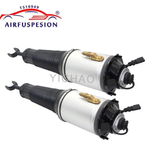 Pair for Audi A8 d3 4e Front Air Suspension Shock Absorber Strut 4E0616040 4E0616039 4E0616040T 4E0616039T 2003-2010