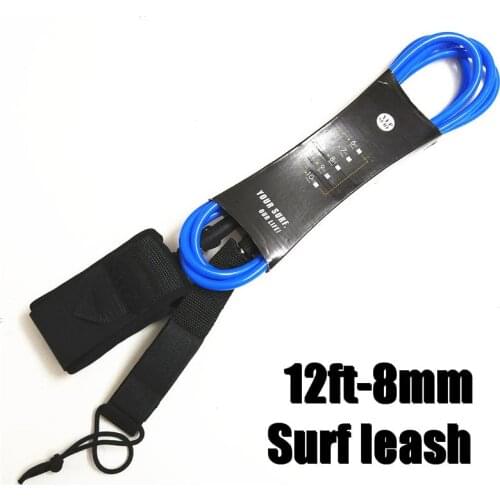 Surfboards Leash 12ft 8mm Length Sports Surfboard Leash Surf Leash Laisse Surf water sport