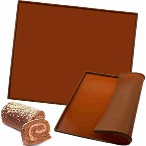 Silicone Swiss Roll Mat Cake Pad Multi-functional Non-Stick Baking Oven Tray Pan Kitchen Bakeware Mold Baking Tools