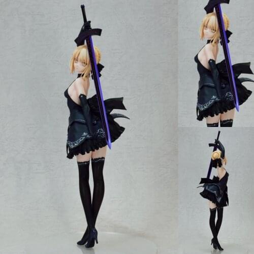 1/7 scale Fate/Grand Order Saber Alter Dress ver. Unpainted GK Figure Unassambled hand-made resin white Model Toy