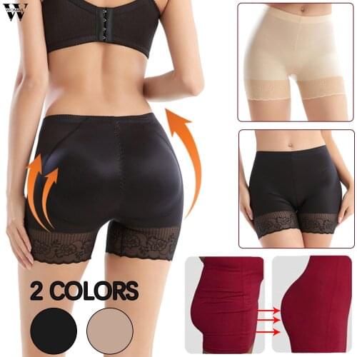 Waist Trainer Butt Lifter Padded Waist Trainer Body Shaper Mesh Peach Hip Shapewear Slimming Underwear for Weight Loss Corset