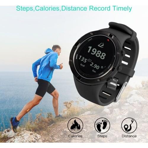 Outdoor Watch with GPS Heart Rate Triathlon Sports Watch Altimeter Barometer Watch smart watch heart rate monitor