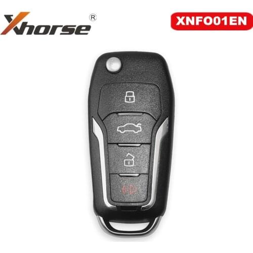 Xhorse For Ford XNFO01EN Wireless Universal Remote Key 4 Buttons 1Piece