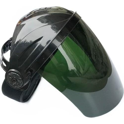 YN half helmet welding mask cutting welding PC anti-impact headband adjustable can be turned up