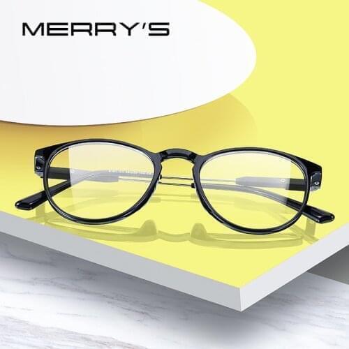 MERRYS DESIGN Women Retro Oval Glasses Frame Fashion Eyeglasses Myopia Prescription Optical Eyewear S2181