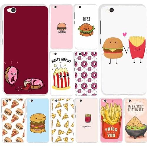 14AS BFF Best Friends Fries burger Soft Silicone Tpu Cover phone Case for Xiaomi Redmi 4A 4X 8 8A Note 4 4X 8 8t 8 Pro