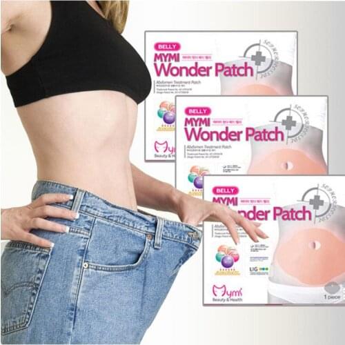 10-30Pcs Mymi Wonder Patch Quick Slimming Patch Belly Slim Patch Abdomen Slimming Fat Burning Navel Stick Weight Loss
