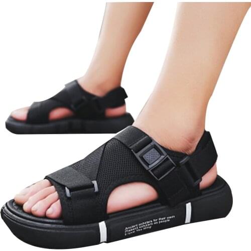 2021 Mens Outdoor Comfortable And Breathable Sandals Mesh Upper Rubber Sole Lightweight Design Shoes d88