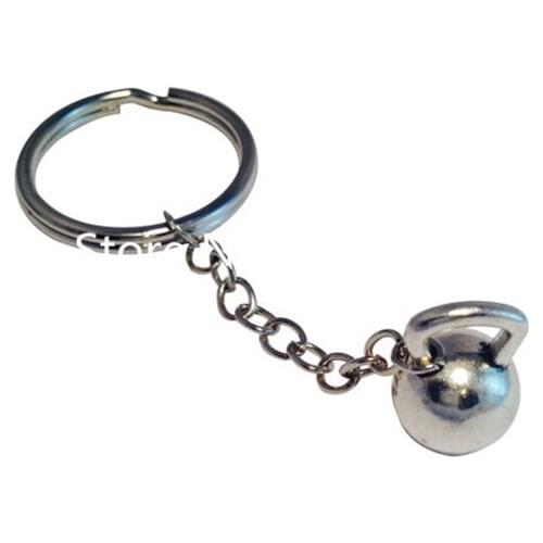 30 Pcs A Lots Bodybuilding Fitness Kettlebells Keychain Kettlebells With Keyring