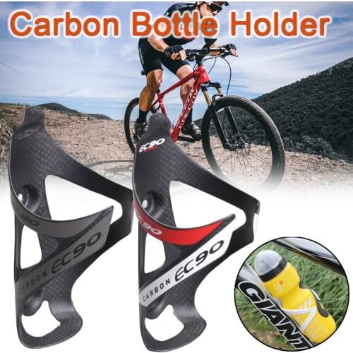 For EC90 Road Bicycle Bottle Holder Carbon Fiber Super Light Bottle Cage Mountain Bike Bicycle Accessories Water Bottle Cages