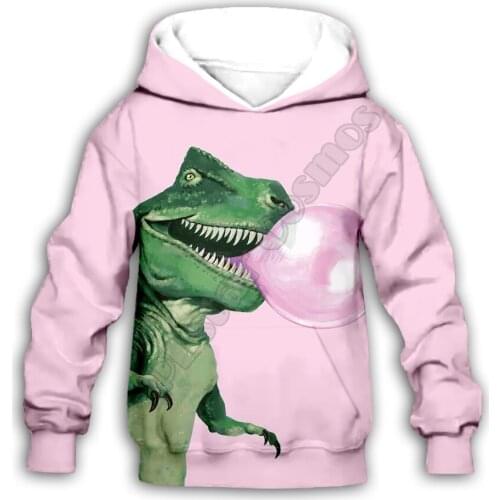 Dinosaur 3d printed Hoodies family suit tshirt zipper Pullover Kids Suit Funny Sweatshirt Tracksuit/Pant Shorts