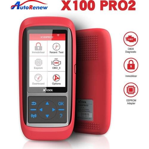 XTOOL X100 Pro OBD2 Auto Key Programmer ECU Reset Code reader Scanner OBD2 Car Diagnostic Tools Multi-language Free Shipping