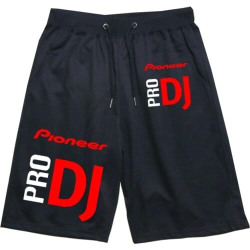 Summer New Sports Pants Cotton Sweat Breathable Pioneer Pro Dj Short Pants Students Jogger Fitness Knee Length Trousers