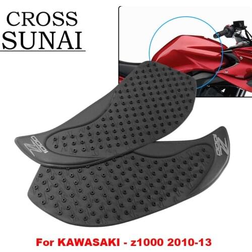 Motorcycle Accessories 3M Decals Stickers For KAWASAKI Z1000 Z 1000 2010 2011 2012 2013 Anti Slip Tank Pads Gas Knee Grip Pad