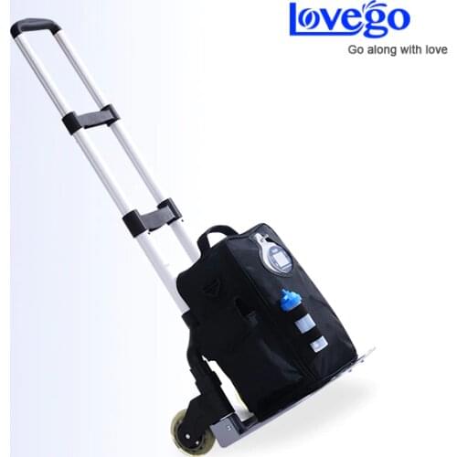 4 hours operated portable oxygen concentrator/oxygen for ashama/concentrated oxygen for COPD/with two batteries/Free shipping