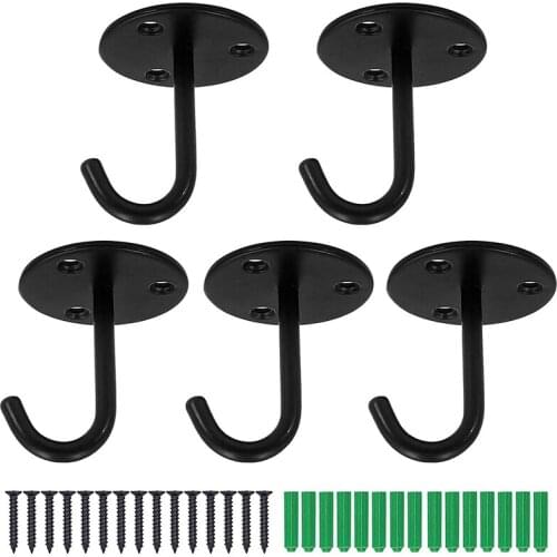 Ceiling Hooks for Hanging Plants Metal Wall Mount Plant Hanger Bracket Heavy Duty Lanterns Hangers for Decoration Hooks