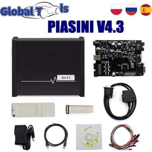 Serial Suite PIASINI MASTER Engineering V4.3 Master Version Red PCB for More Cars With USB Dongle PIASINI 4.3 No Need Activation
