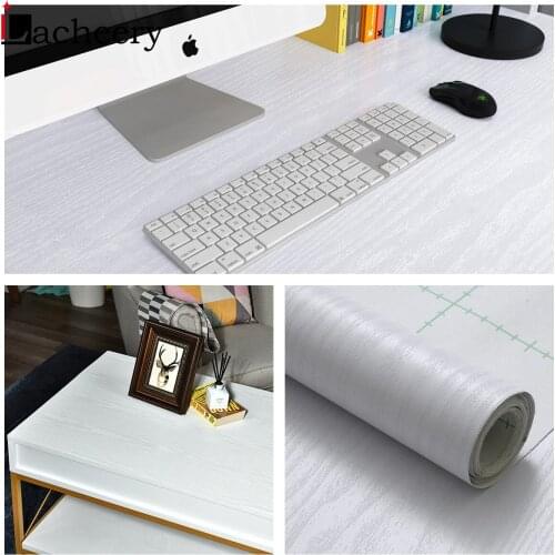 Wood Style Kitchen Cabinet Wallpaper Self-Adhesive PVC Waterproof Wall Sticker Contact Paper Wardrobe Furniture Door Home Decals