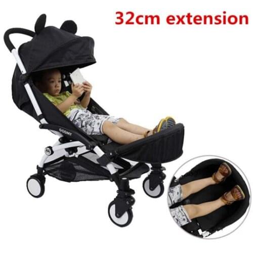 Generic Booster Seat Footrest Bumper bar with Feet Rest Foot Extension Footmuff for Babyzen YaYa Stroller Pram baby stroller