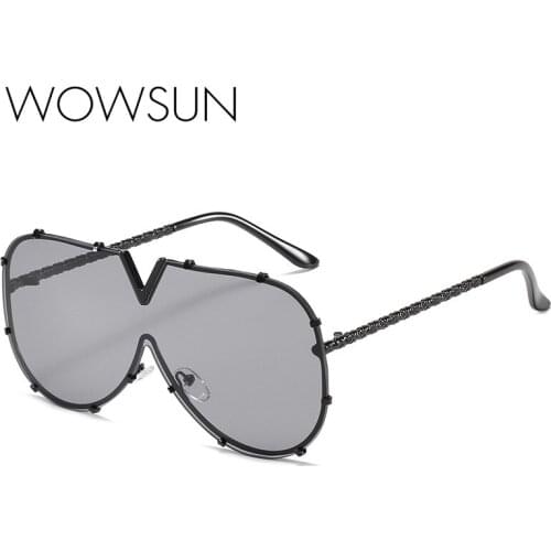 WOWSUN 2021 Fashion Classic Mach Six gradient style cool sunglasses brand Design mens Vintage sunglasses mens sunglasses UV400