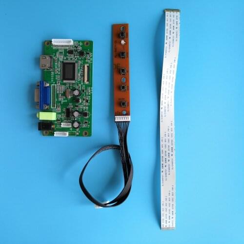 For NV140FHM-A20 EDP LED monitor 40Pin KIT VGA LCD DRIVER 14" Controller board SCREEN display 1920×1080 DIY