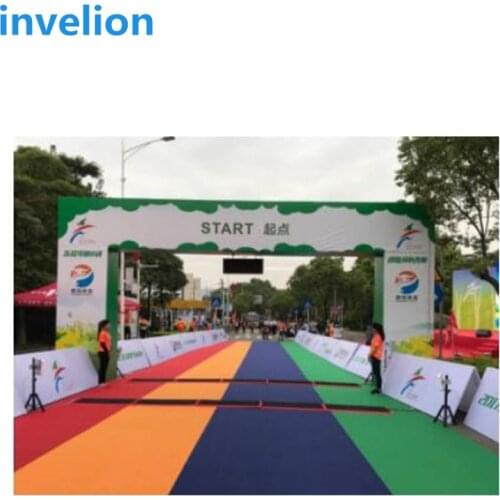 860-960mhz rfid 4 ports rfid timing system with software and free sticker bibtag timing record for triathlon/running