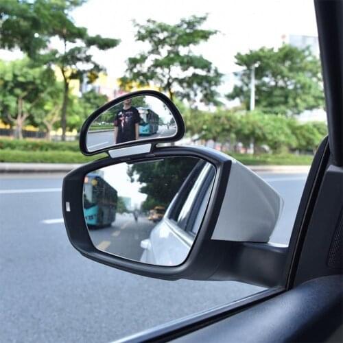 Car Blind Rearview Mirror High-definition Convex Glass Rear Wide View Mirror Reference Auxiliary Angle Mirror Parking Spot Z4S2