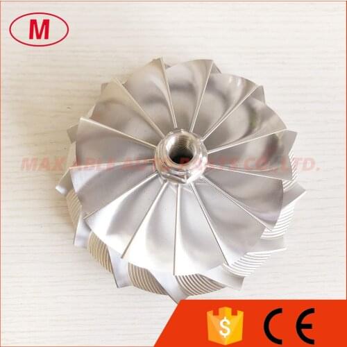 GT55 102.00/133.37mm 13+0 blades turbo milling/aluminum 2618/billet compressor wheel