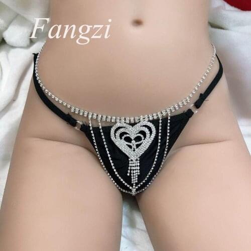 Classic luxury sexy womens waist chain charming shiny crystal Rhine Stone waist chain jewelry nightclub jewelry gift