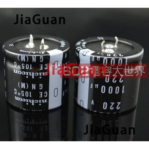 6pcs LGN2P102MELFZO Genuine NICHICON GN 220V1000UF 35x30mm electrolytic capacitor 1000uF/220v CE 105 degrees 220v 1000uf gu