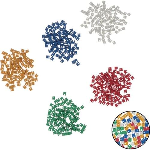 Colorful Pin Header Standard Computer Jumper Blocks Connector 2.54 mm 3 1/2 Hard Disk Drive Motherboard Expansion Card